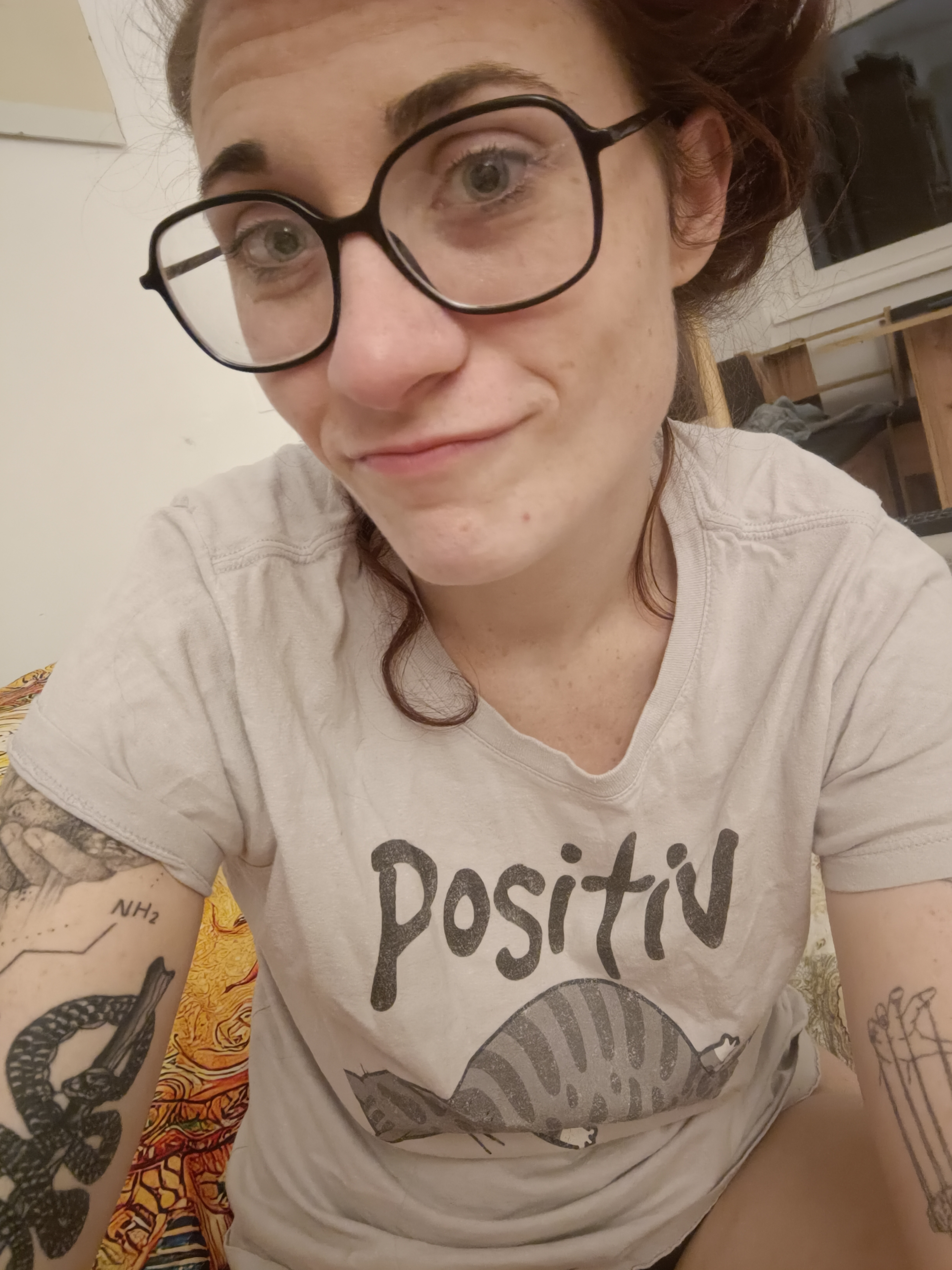 Besoffenes Selfie Bild mit Lilly